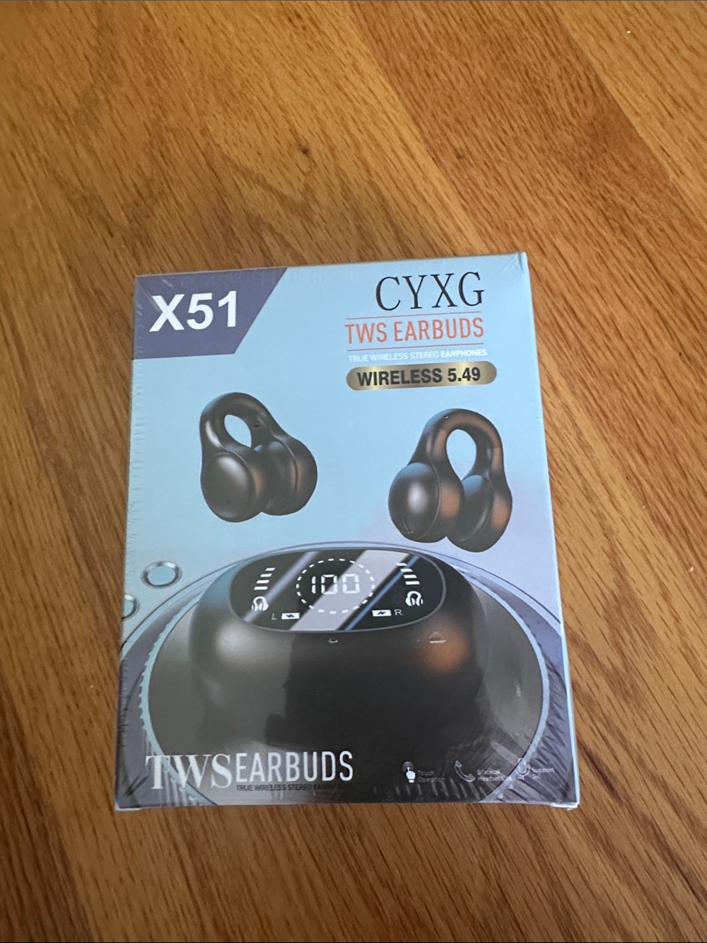 CYXG X51 TWS Wireless Earbuds - Black